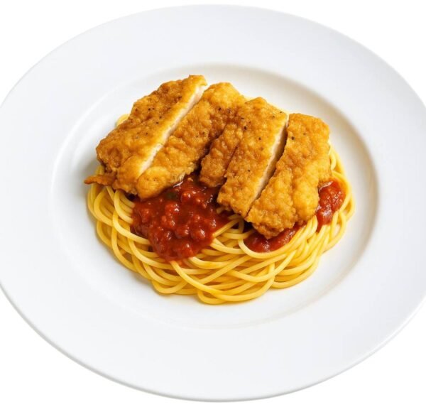 FRIED CHICKEN PASTA