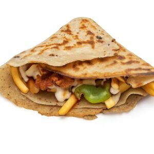 MIX FRIES WITH CHICKEN CRISPY CREPE