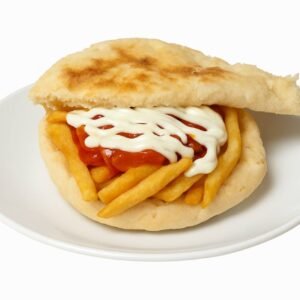 FRENCH FRIES KETCHUP & MAYONNAISE SANDWICH