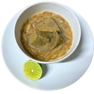ORZO SOUP WITH BEEF